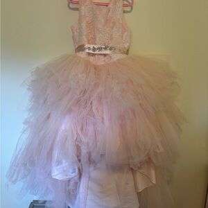 Elegant Pink Tulle Dress
